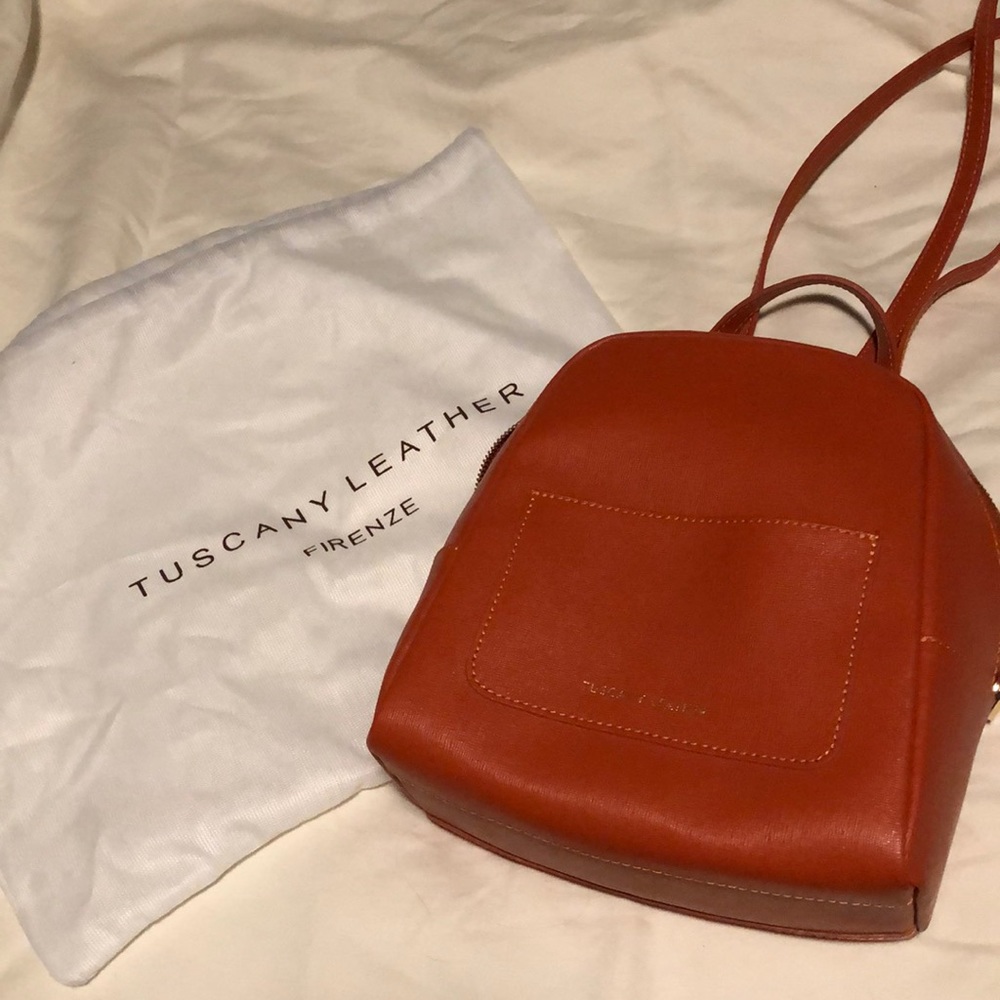 🔥FLASH SALE🔥Tuscany Leather backpack in brandy